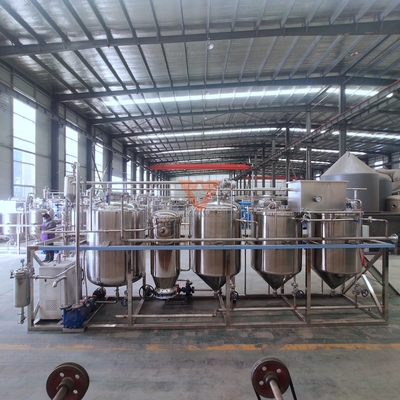 500KG脫膠、脫酸、脫色、脫臭SC級油脂精煉設備